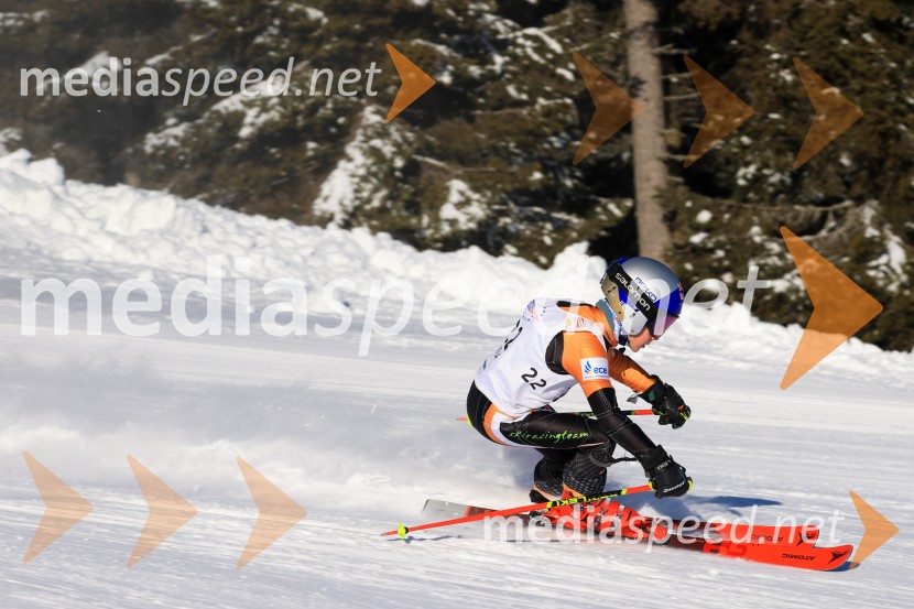 Prva tekma v smučanju Vzhodna regija U10-U12 Veleslalom 2026