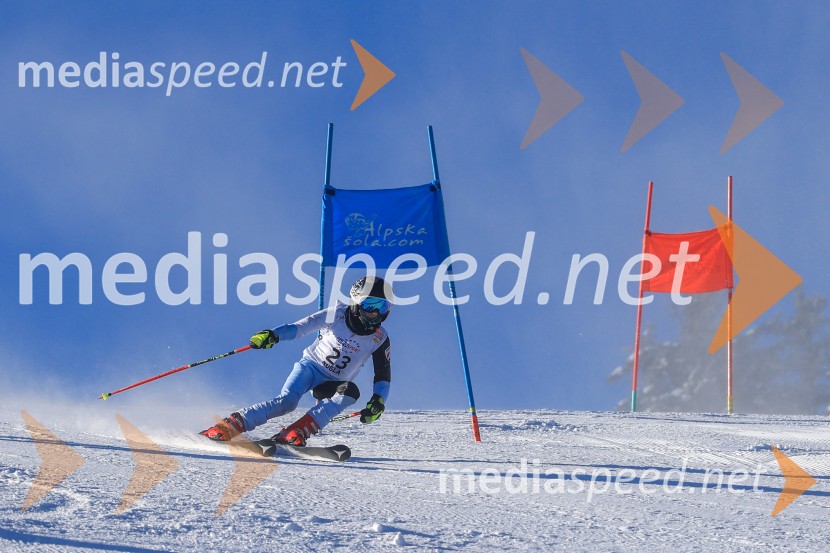 Prva tekma v smučanju Vzhodna regija U10-U12 Veleslalom 2026