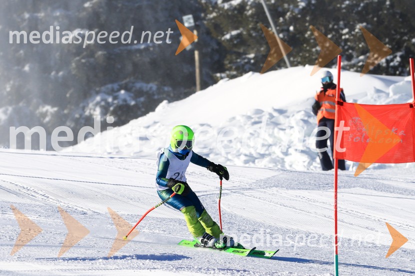 Prva tekma v smučanju Vzhodna regija U10-U12 Veleslalom 2026