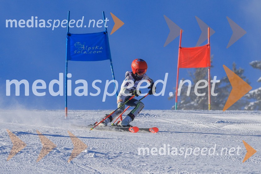 Prva tekma v smučanju Vzhodna regija U10-U12 Veleslalom 2026