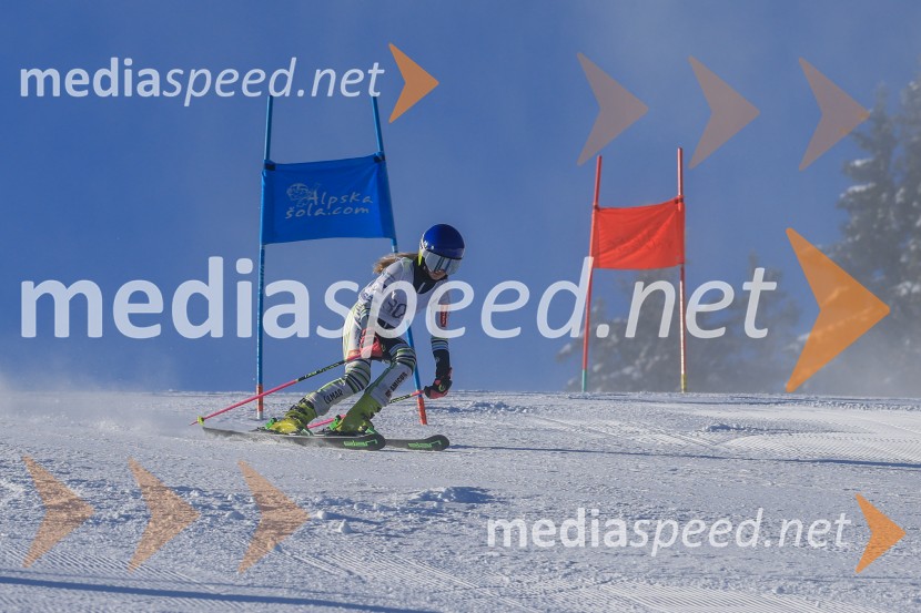 Prva tekma v smučanju Vzhodna regija U10-U12 Veleslalom 2026