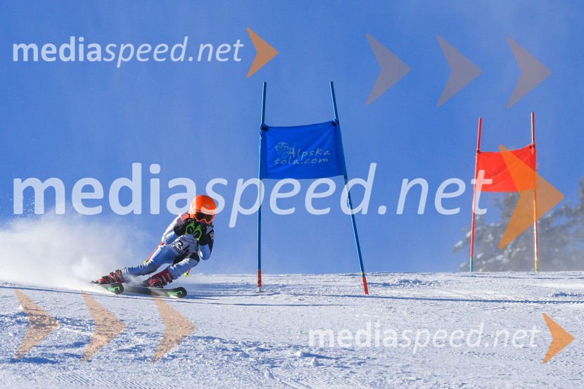 Prva tekma v smučanju Vzhodna regija U10-U12 Veleslalom 2026