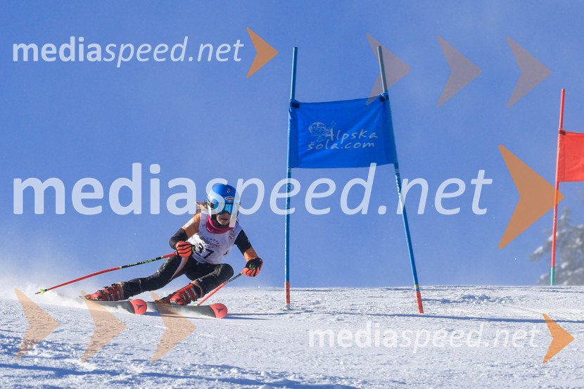 Prva tekma v smučanju Vzhodna regija U10-U12 Veleslalom 2026