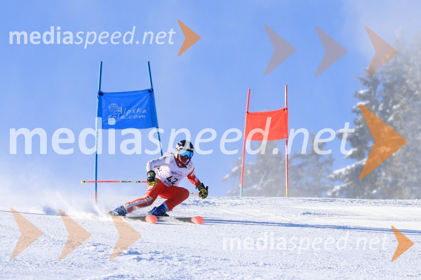 Prva tekma v smučanju Vzhodna regija U10-U12 Veleslalom 2026