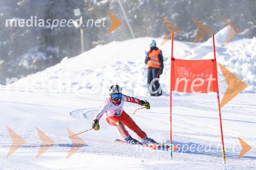 Prva tekma v smučanju Vzhodna regija U10-U12 Veleslalom 2026