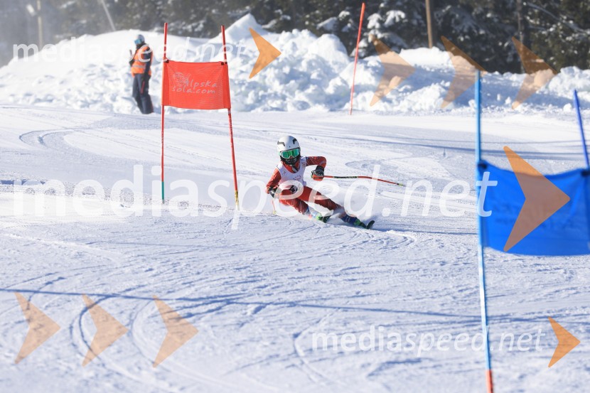 Prva tekma v smučanju Vzhodna regija U10-U12 Veleslalom 2026