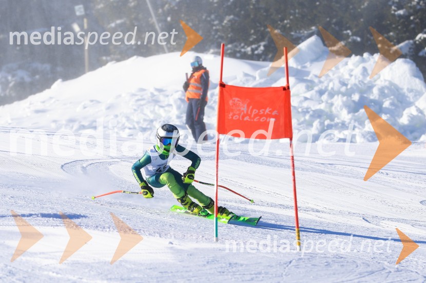 Prva tekma v smučanju Vzhodna regija U10-U12 Veleslalom 2026