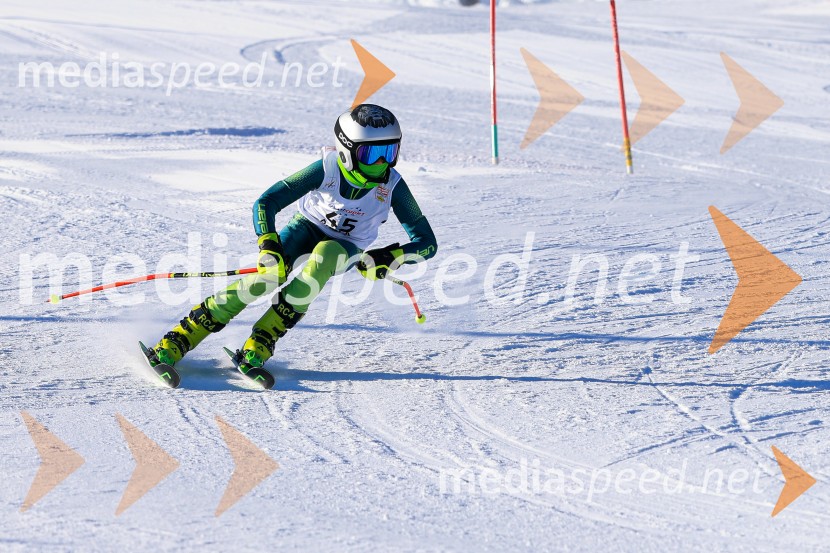 Prva tekma v smučanju Vzhodna regija U10-U12 Veleslalom 2026