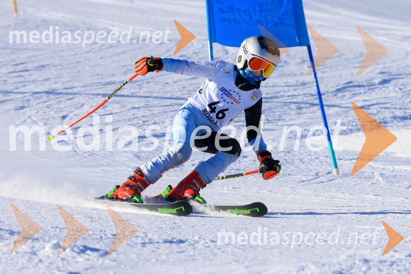 Prva tekma v smučanju Vzhodna regija U10-U12 Veleslalom 2026