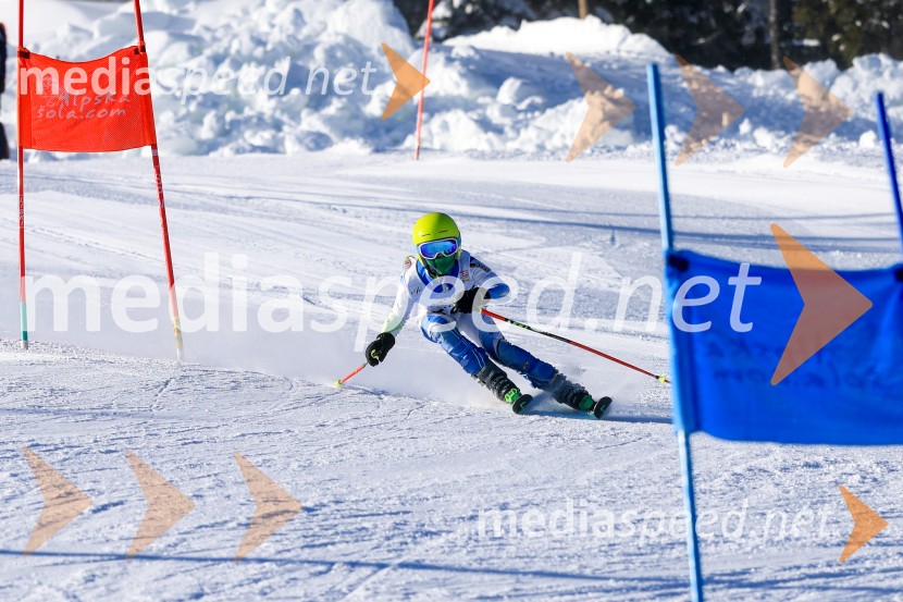 Prva tekma v smučanju Vzhodna regija U10-U12 Veleslalom 2026