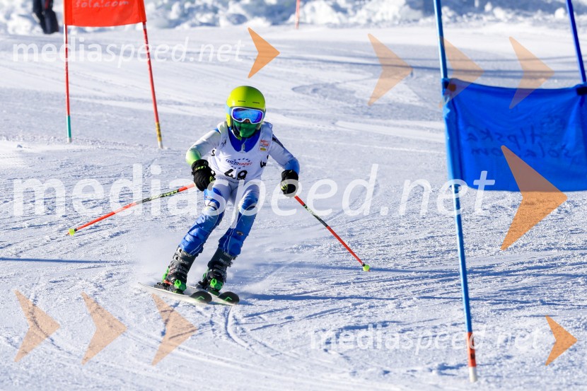 Prva tekma v smučanju Vzhodna regija U10-U12 Veleslalom 2026