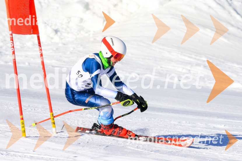 Prva tekma v smučanju Vzhodna regija U10-U12 Veleslalom 2026