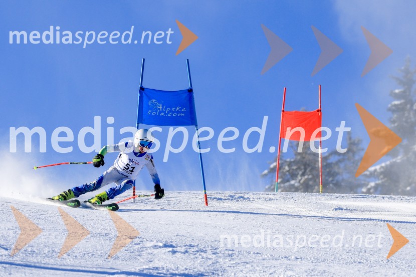 Prva tekma v smučanju Vzhodna regija U10-U12 Veleslalom 2026