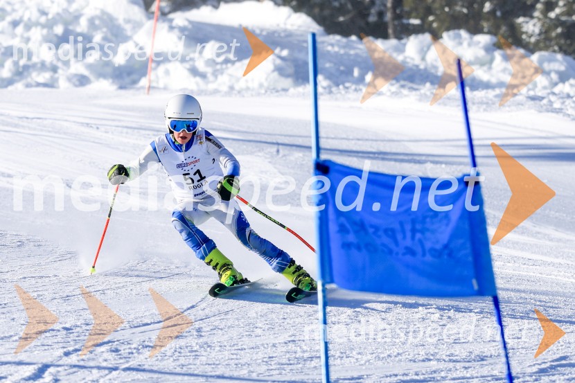 Prva tekma v smučanju Vzhodna regija U10-U12 Veleslalom 2026