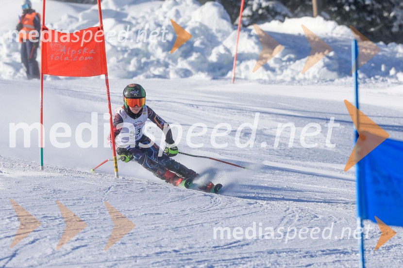 Prva tekma v smučanju Vzhodna regija U10-U12 Veleslalom 2026