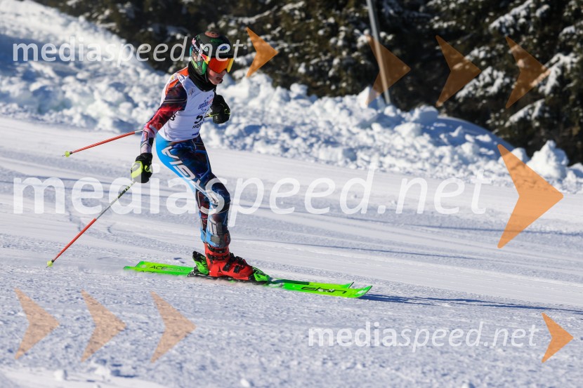 Prva tekma v smučanju Vzhodna regija U10-U12 Veleslalom 2026