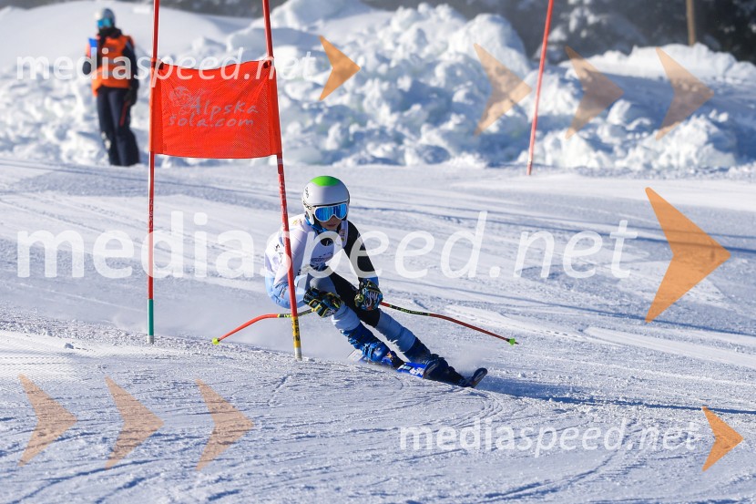 Prva tekma v smučanju Vzhodna regija U10-U12 Veleslalom 2026