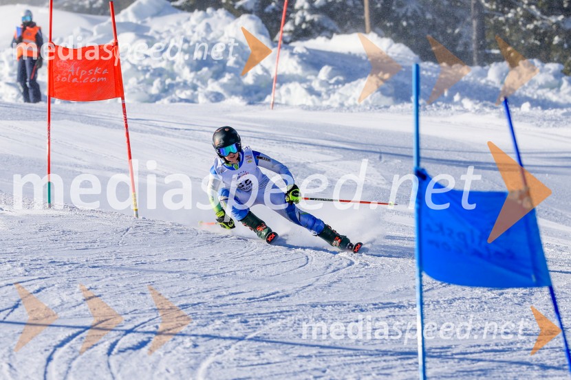 Prva tekma v smučanju Vzhodna regija U10-U12 Veleslalom 2026