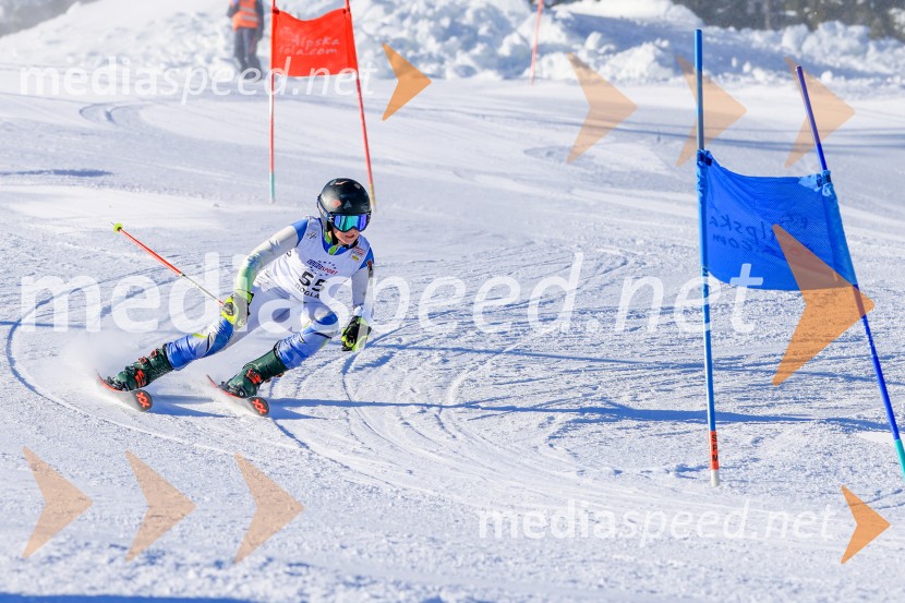 Prva tekma v smučanju Vzhodna regija U10-U12 Veleslalom 2026