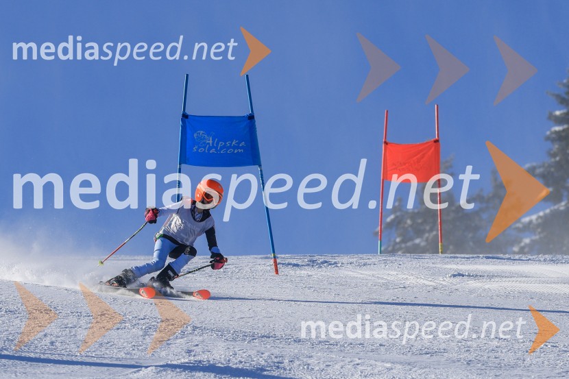 Prva tekma v smučanju Vzhodna regija U10-U12 Veleslalom 2026