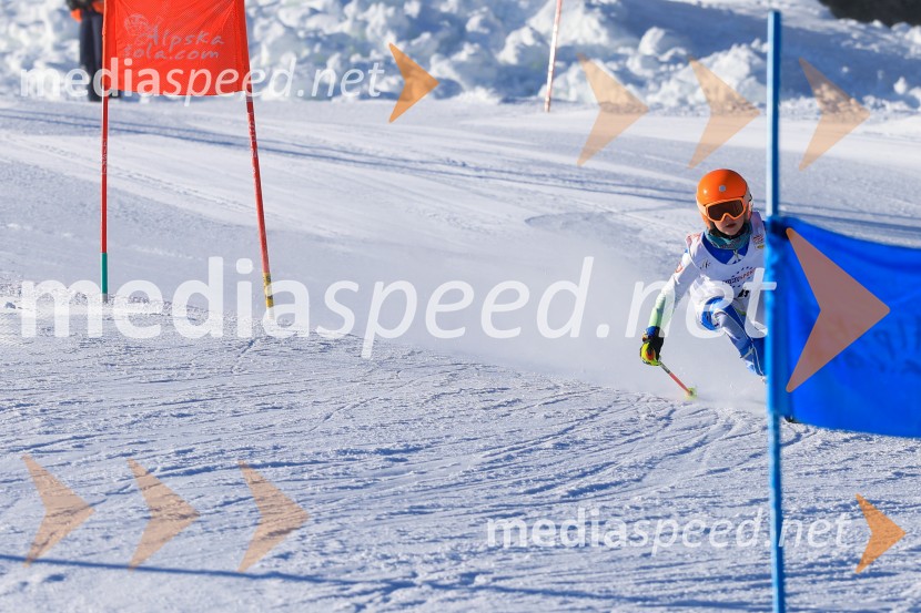 Prva tekma v smučanju Vzhodna regija U10-U12 Veleslalom 2026