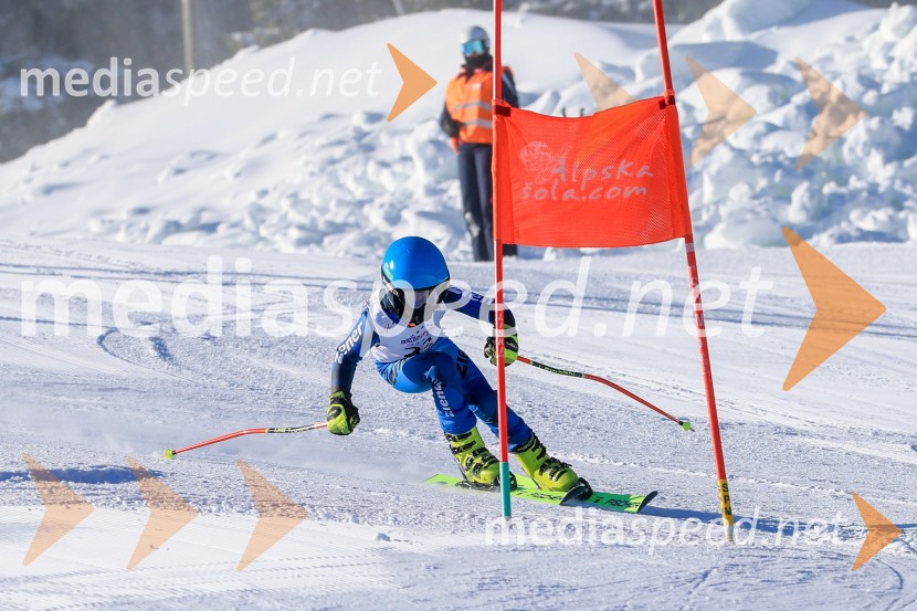 Prva tekma v smučanju Vzhodna regija U10-U12 Veleslalom 2026