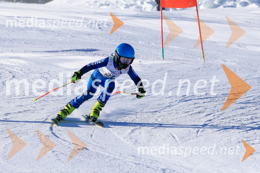 Prva tekma v smučanju Vzhodna regija U10-U12 Veleslalom 2026