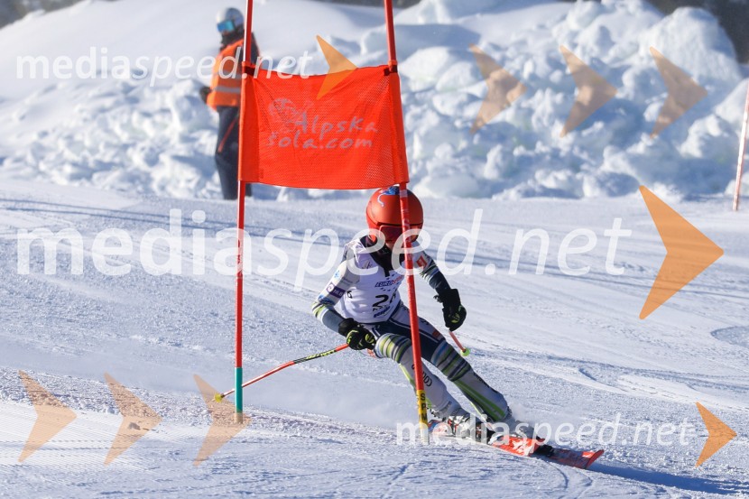 Prva tekma v smučanju Vzhodna regija U10-U12 Veleslalom 2026