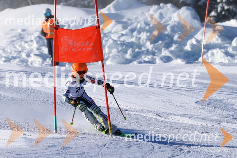 Prva tekma v smučanju Vzhodna regija U10-U12 Veleslalom 2026