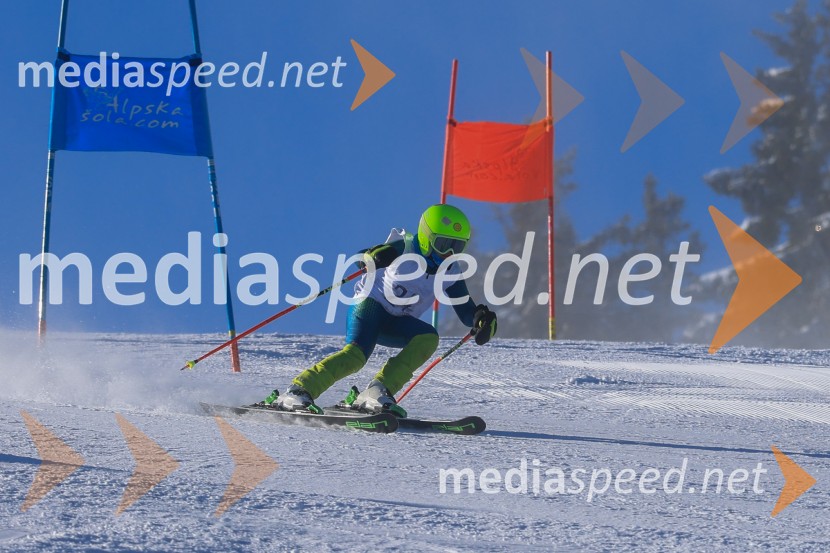 Prva tekma v smučanju Vzhodna regija U10-U12 Veleslalom 2026