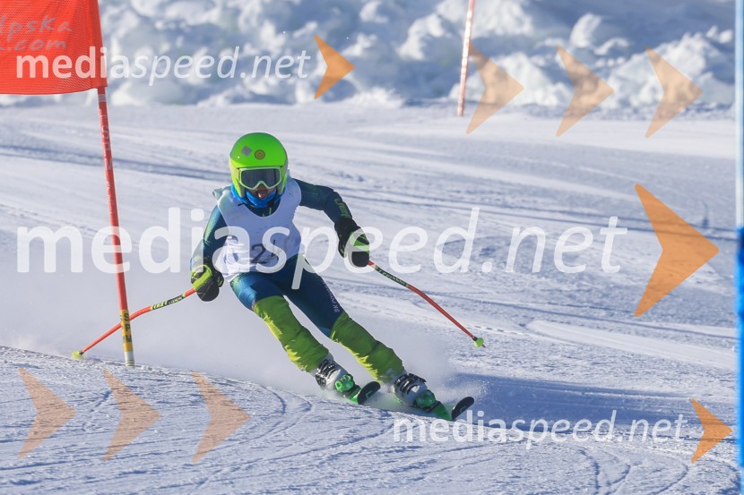 Prva tekma v smučanju Vzhodna regija U10-U12 Veleslalom 2026