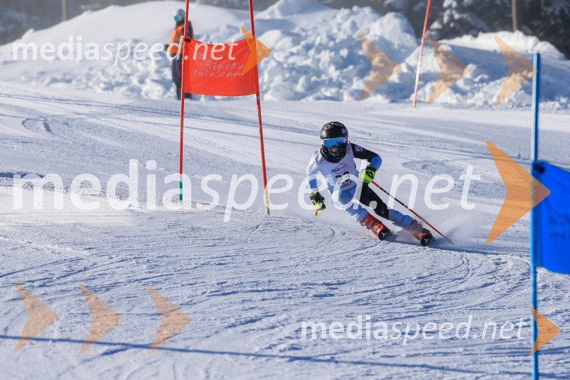 Prva tekma v smučanju Vzhodna regija U10-U12 Veleslalom 2026