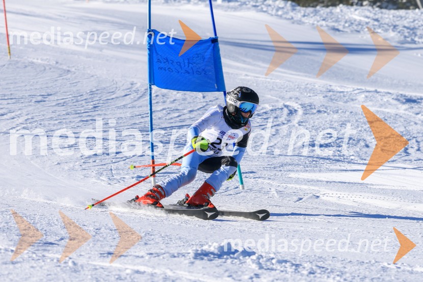 Prva tekma v smučanju Vzhodna regija U10-U12 Veleslalom 2026