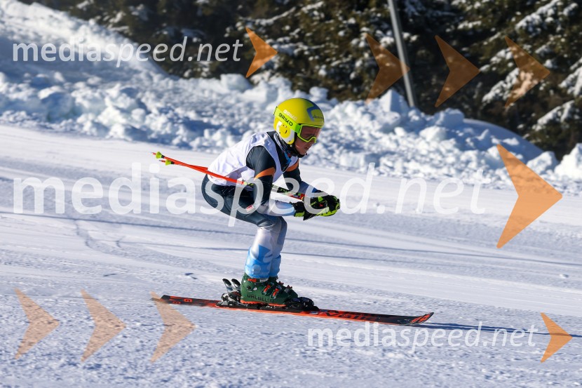 Prva tekma v smučanju Vzhodna regija U10-U12 Veleslalom 2026