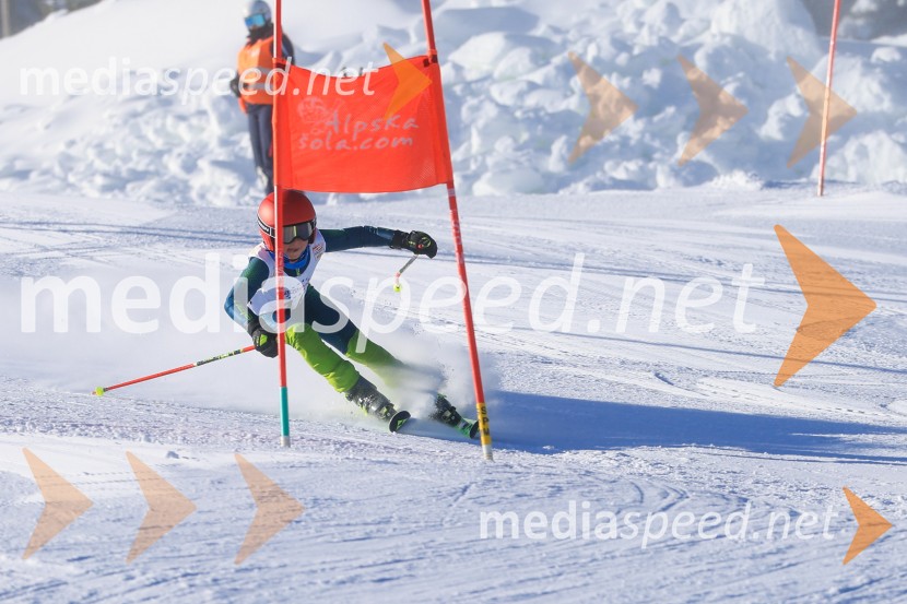 Prva tekma v smučanju Vzhodna regija U10-U12 Veleslalom 2026