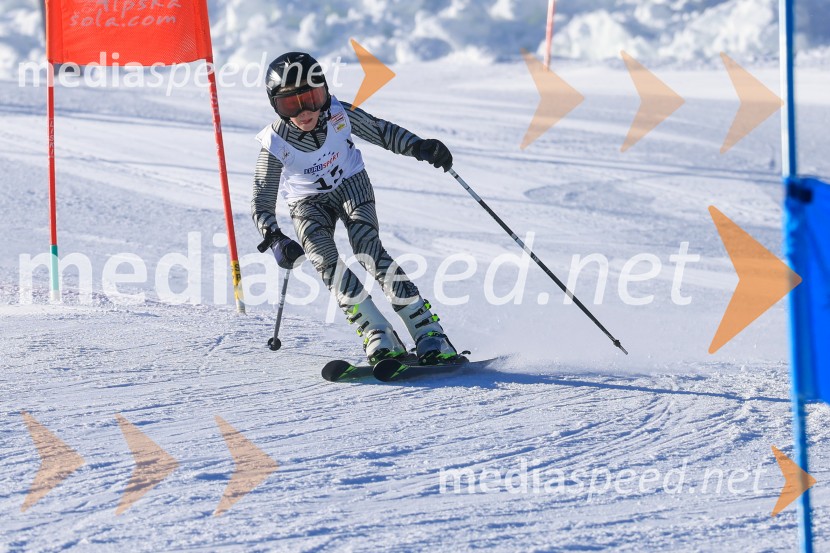 Prva tekma v smučanju Vzhodna regija U10-U12 Veleslalom 2026