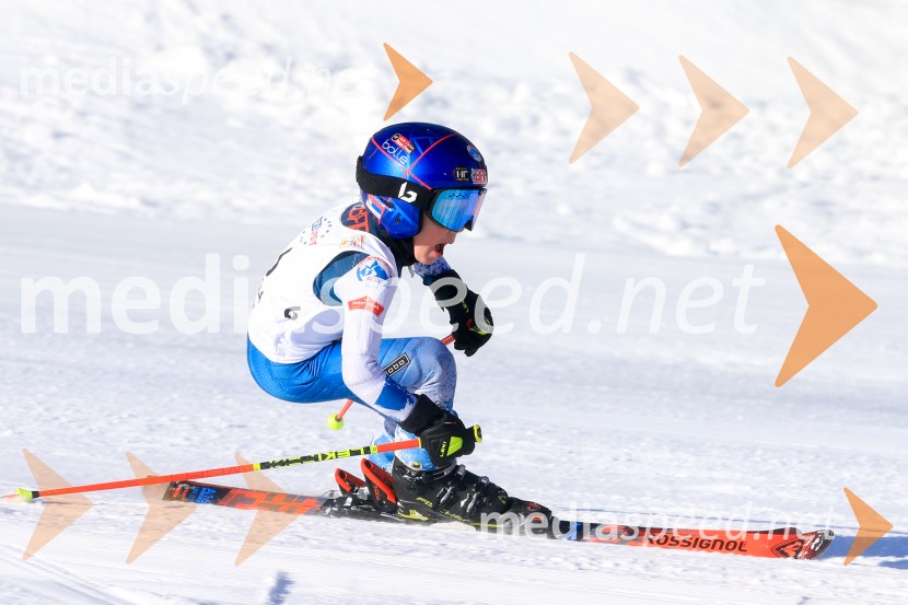 Prva tekma v smučanju Vzhodna regija U10-U12 Veleslalom 2026