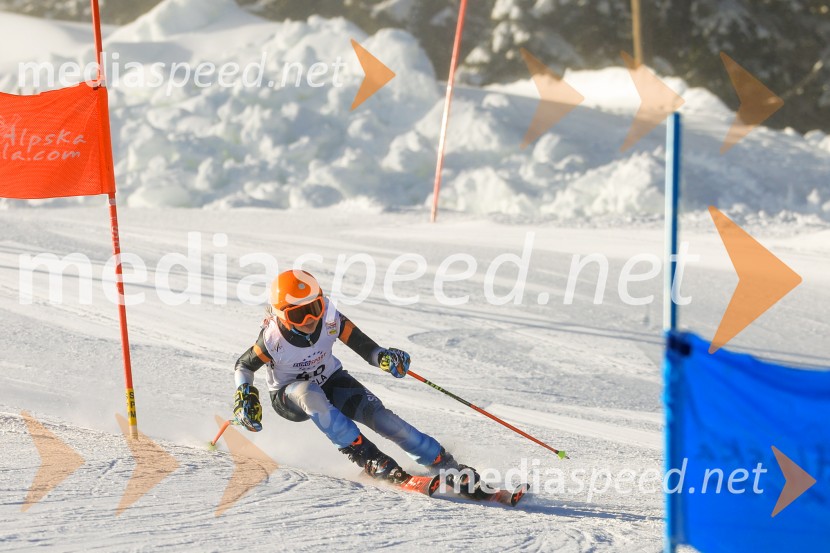 Prva tekma v smučanju Vzhodna regija U10-U12 Veleslalom 2026