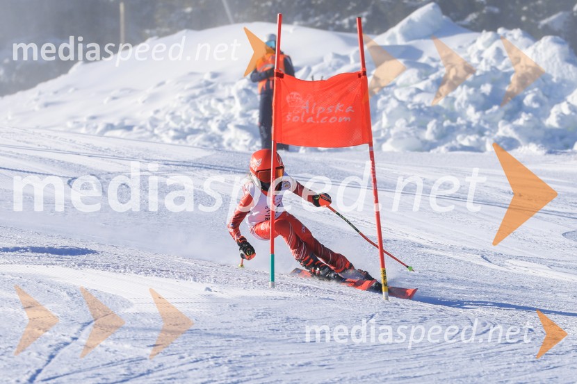 Prva tekma v smučanju Vzhodna regija U10-U12 Veleslalom 2026