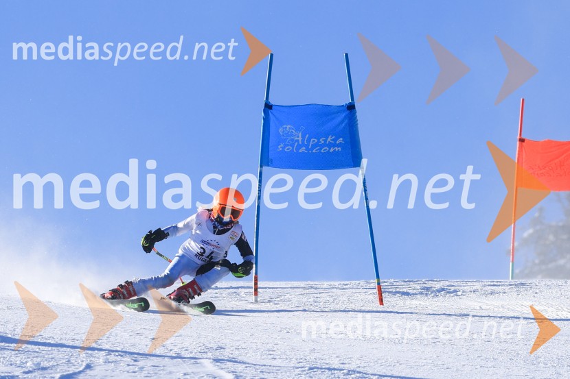 Prva tekma v smučanju Vzhodna regija U10-U12 Veleslalom 2026