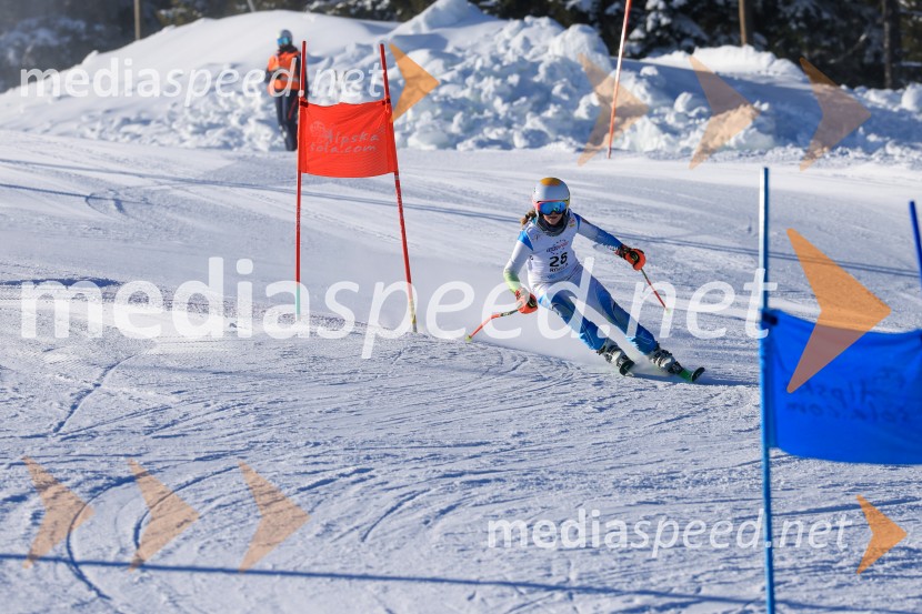 Prva tekma v smučanju Vzhodna regija U10-U12 Veleslalom 2026