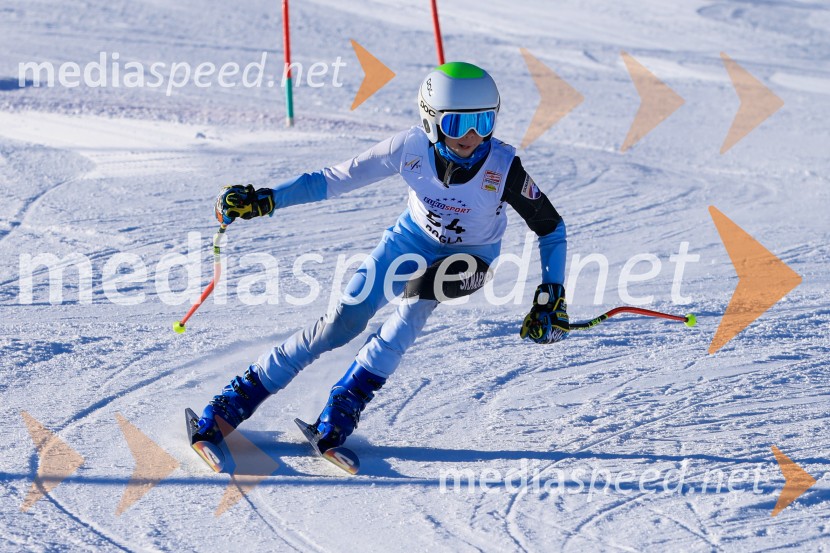 Prva tekma v smučanju Vzhodna regija U10-U12 Veleslalom 2026