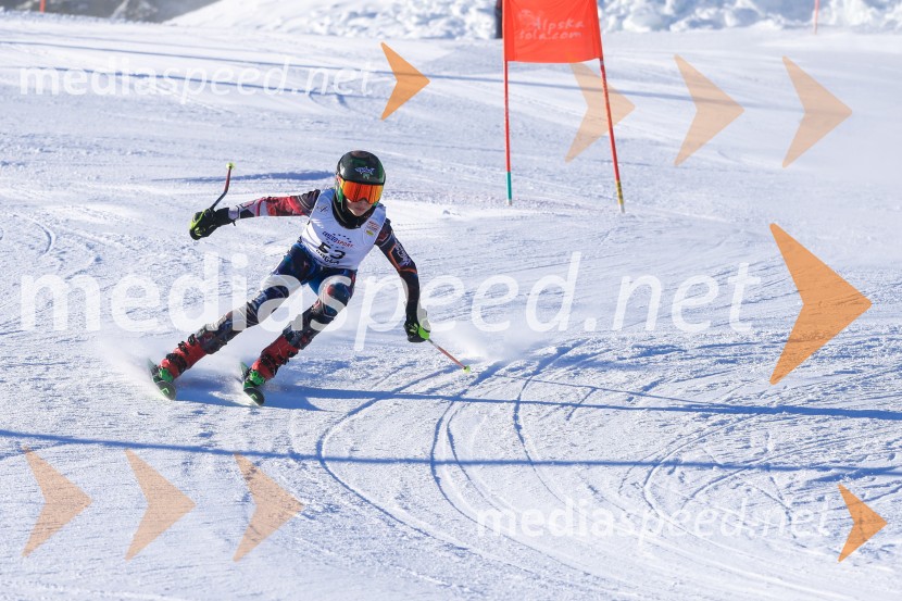 Prva tekma v smučanju Vzhodna regija U10-U12 Veleslalom 2026