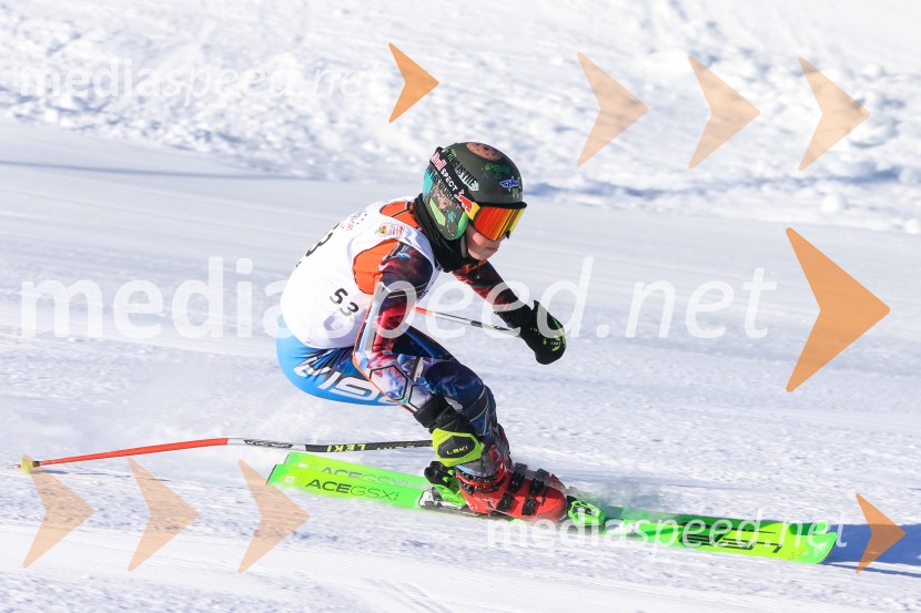 Prva tekma v smučanju Vzhodna regija U10-U12 Veleslalom 2026