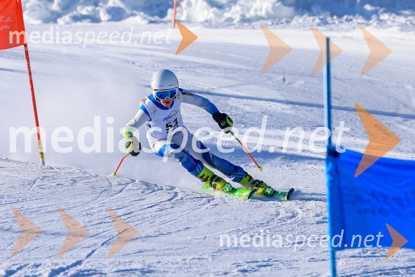 Prva tekma v smučanju Vzhodna regija U10-U12 Veleslalom 2026