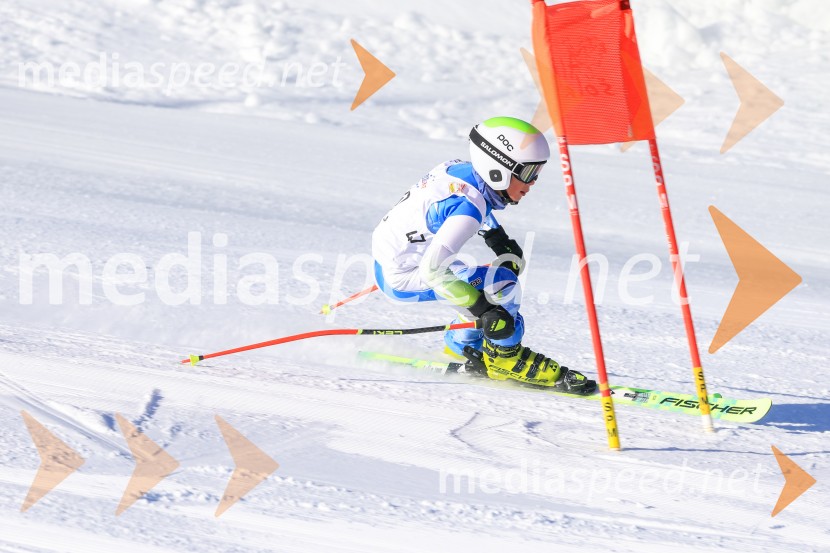 Prva tekma v smučanju Vzhodna regija U10-U12 Veleslalom 2026