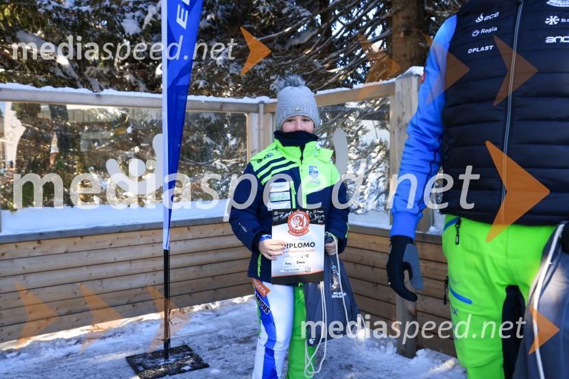 Prva tekma v smučanju Vzhodna regija U10-U12 Veleslalom 2026