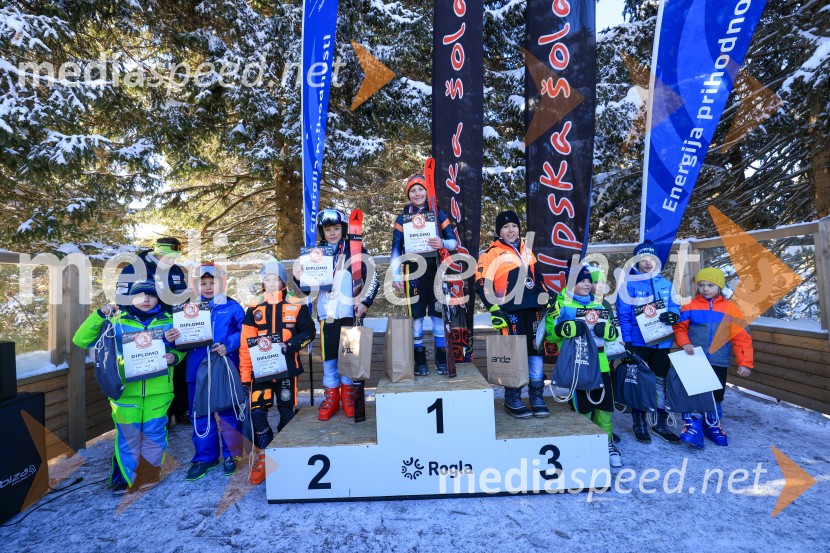 Prva tekma v smučanju Vzhodna regija U10-U12 Veleslalom 2026