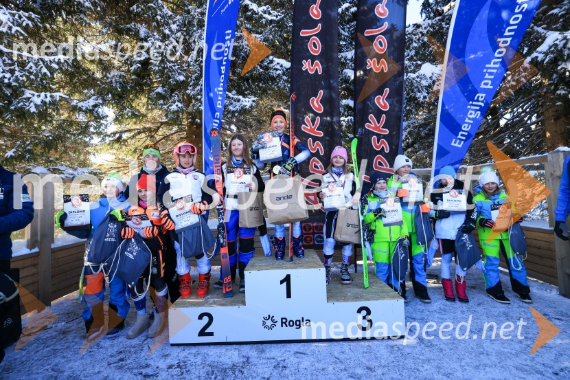 Prva tekma v smučanju Vzhodna regija U10-U12 Veleslalom 2026