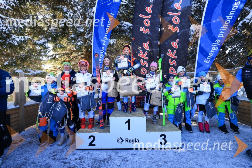 Prva tekma v smučanju Vzhodna regija U10-U12 Veleslalom 2026